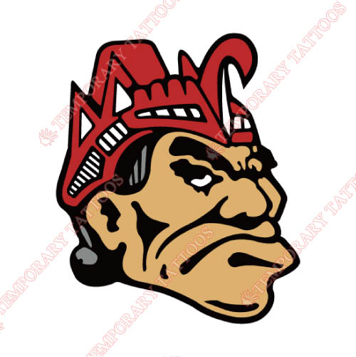 San Diego State Aztecs Customize Temporary Tattoos Stickers NO.6095